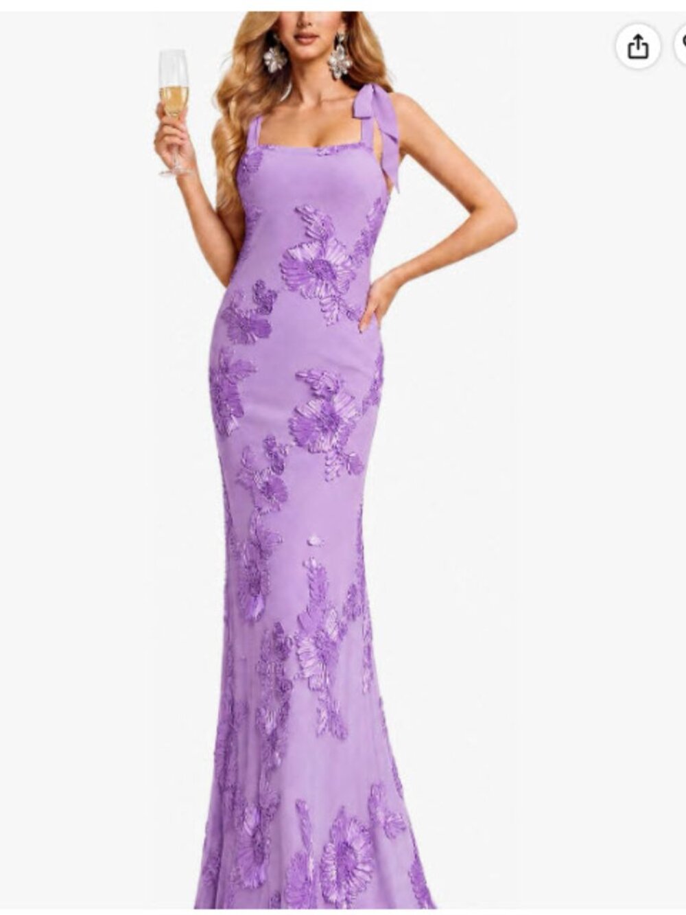 ummer Floral Bodycon Mermaid Wedding Guest Cocktail Dress - NWOT - M